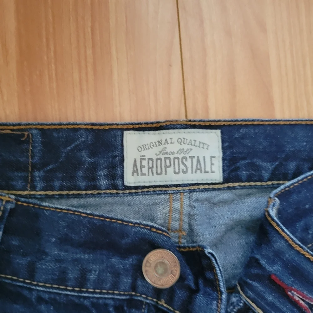 TWO Aeropostale Blue Jeans Sz.31 x 32 Essex STRAIGHT leg